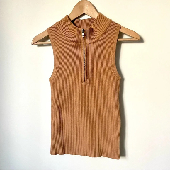 Heartloom The Beatrix Top Ribbed Knit Sleeveless  Top - Picture 5 of 8